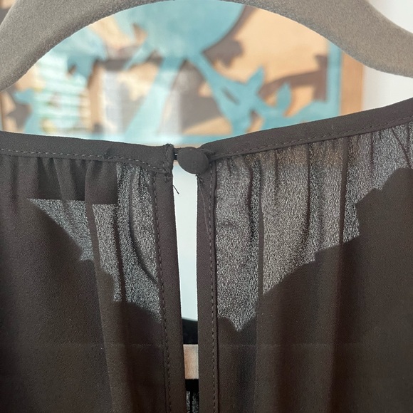 Workshop Republic Clothing Black Ruffled Blouse - Picture 6 of 8